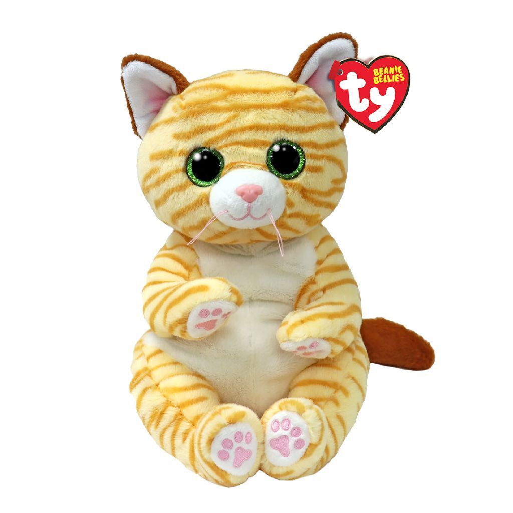 Gorro Ty bebês barrigas fofinho gato manga 24 cm