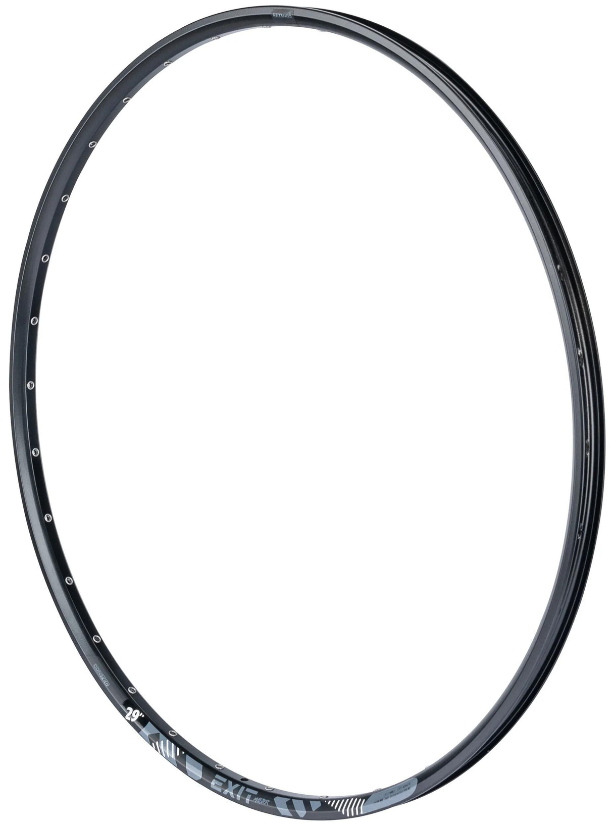Contec rim exit master ct aluminium fälgar exit 29, 32 l. 21-622,sv,svart