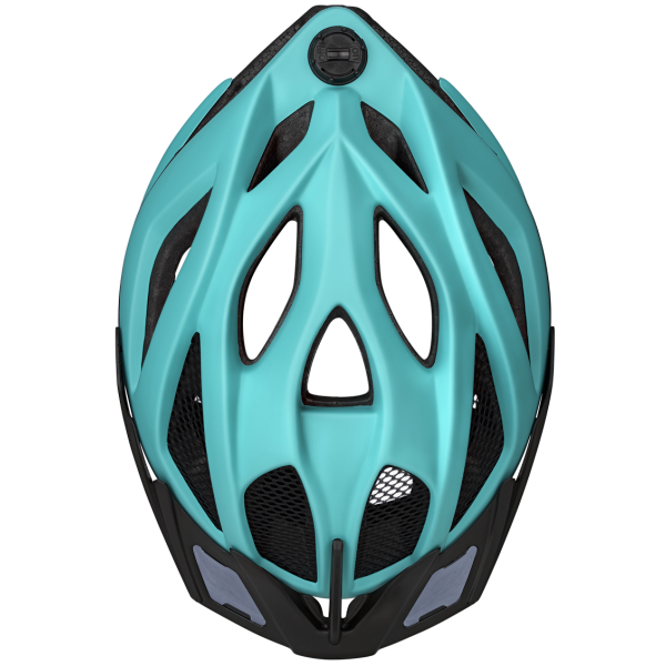 Ked cyklistická prilba spiri ii trend m (52-58cm) - matná zelená modrá