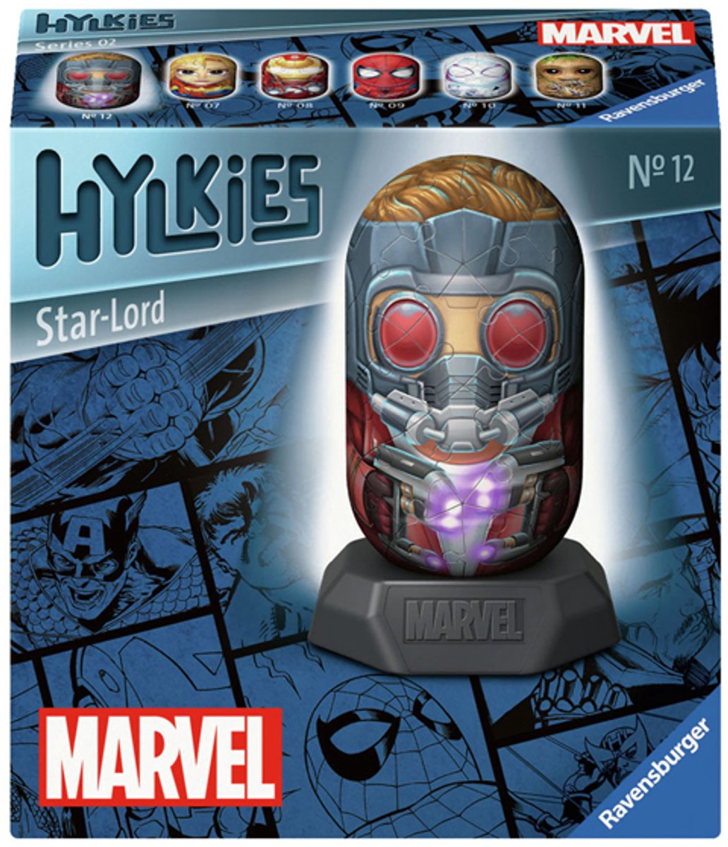 Ravensburger - hylkies - marvel star Lord - kapszula figura