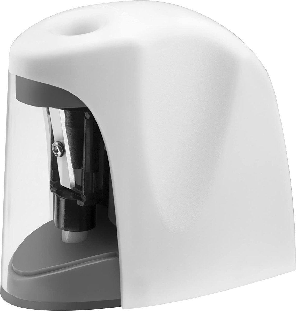 Westcott pencil sharpener - electric - excluding batteries - white - ac-e55041