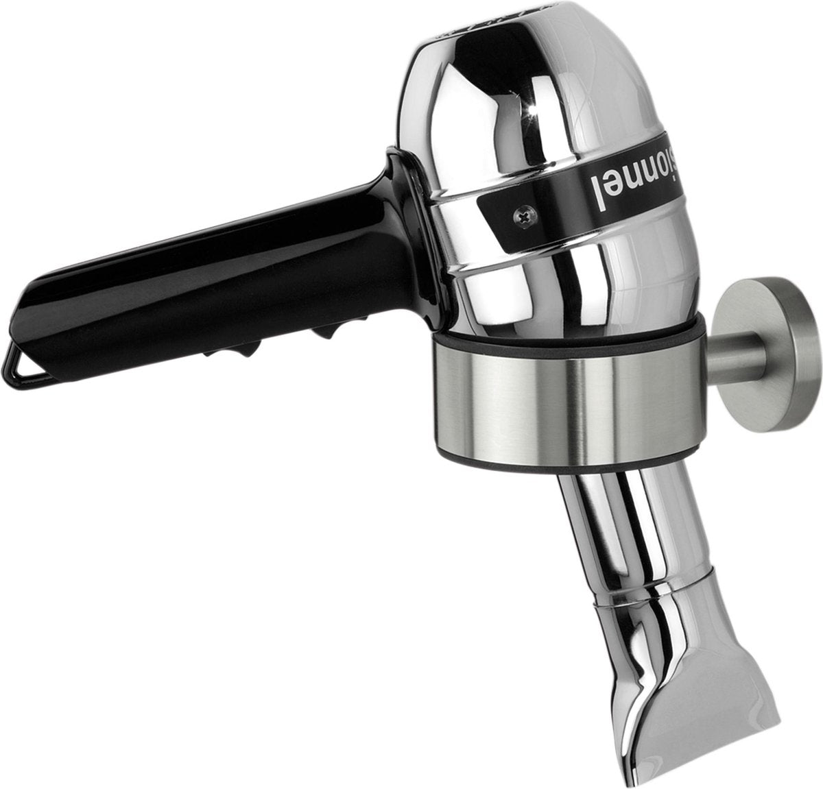 Tiger Boston hair dryer holder - brushed stainless steel