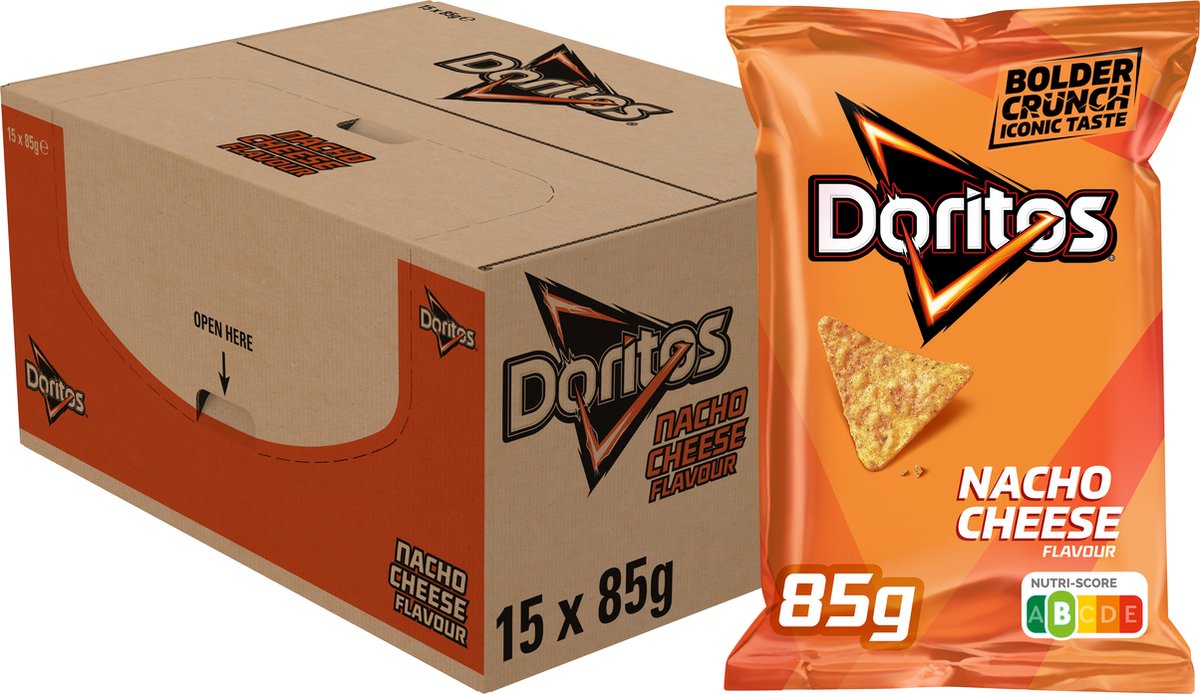 Doritos Nacho Kéis - Tortilla Chips - 15 x 85 Gramm