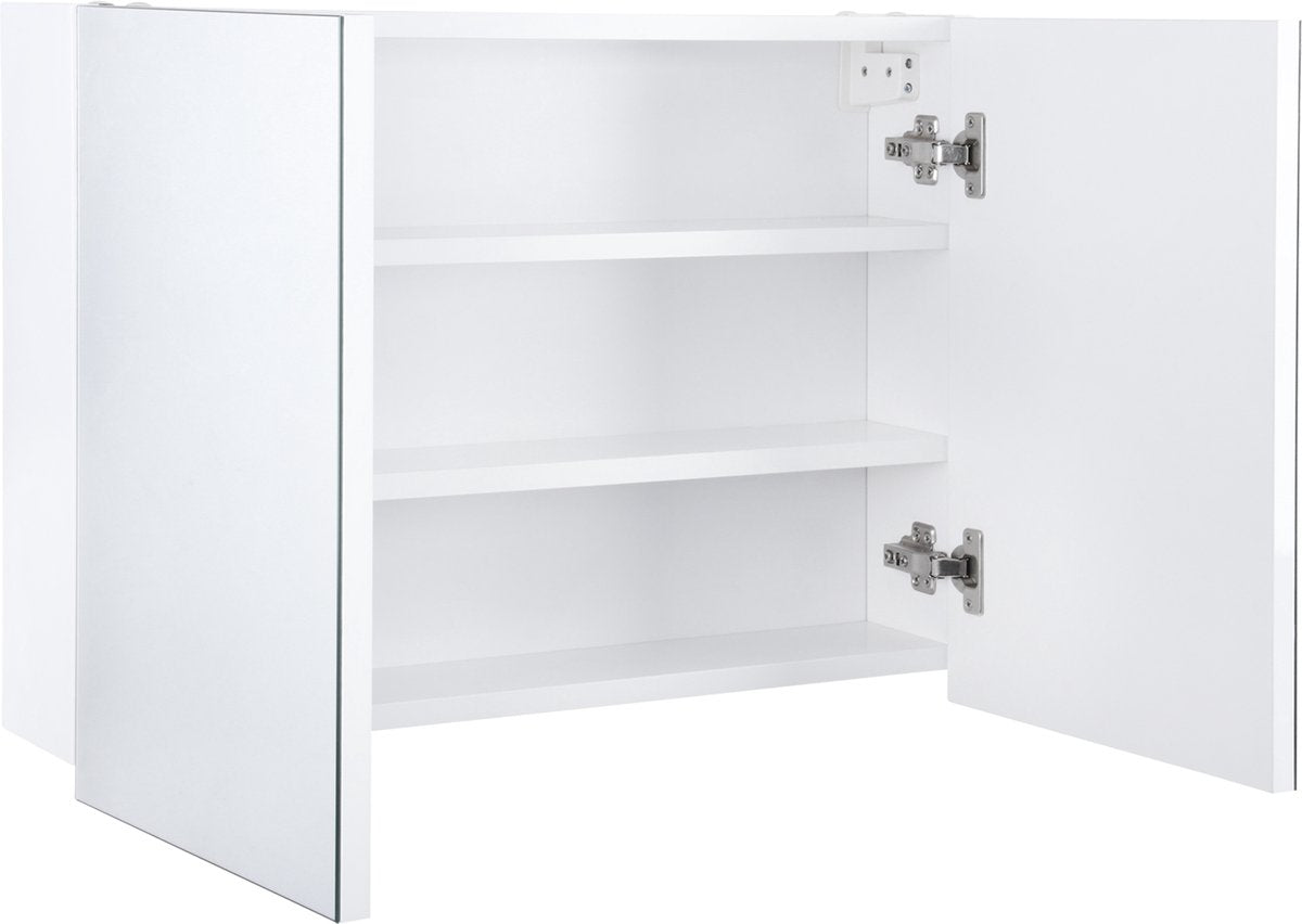Differnz Brida Spiegelkabinett - 50 x 67,5 x 15 - wäiss
