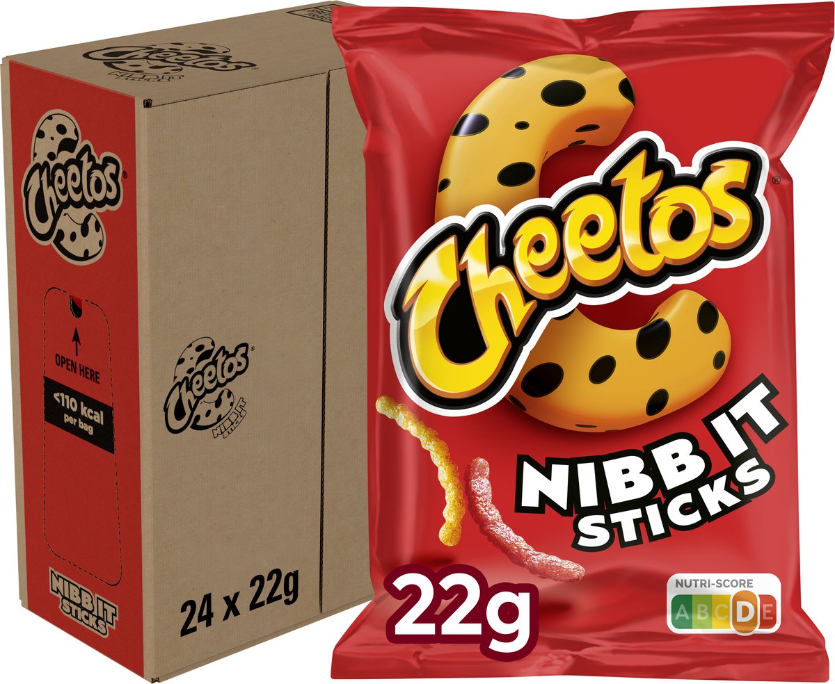 Cheetos nibb-it Sticks natierlech - Chips - 24 x 22 Gramm
