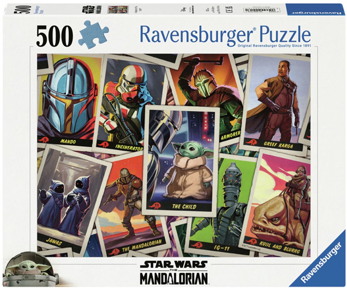 Ravensburger puzzle star wars a mandalori a gyerek 500 darabos film.