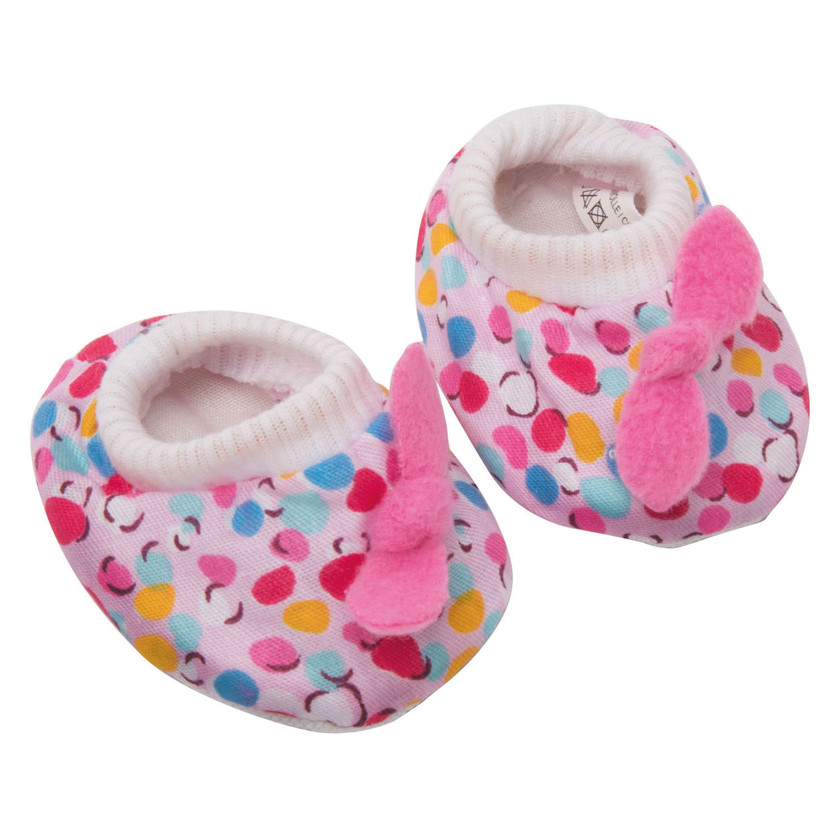 Heless bonecas sapatos de bebê com bolinhas, 28-35 cm