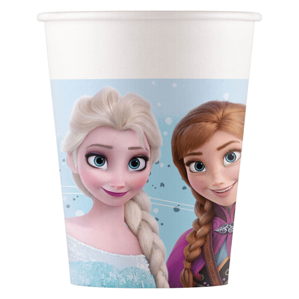 Globos paper cups 200ml frozen idyllic wonder - 8pcs.