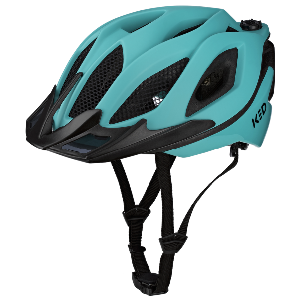 Ked cyklistická prilba spiri ii trend m (52-58cm) - matná zelená modrá