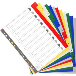 Exacompta PP A4+ 15-hole Dividers