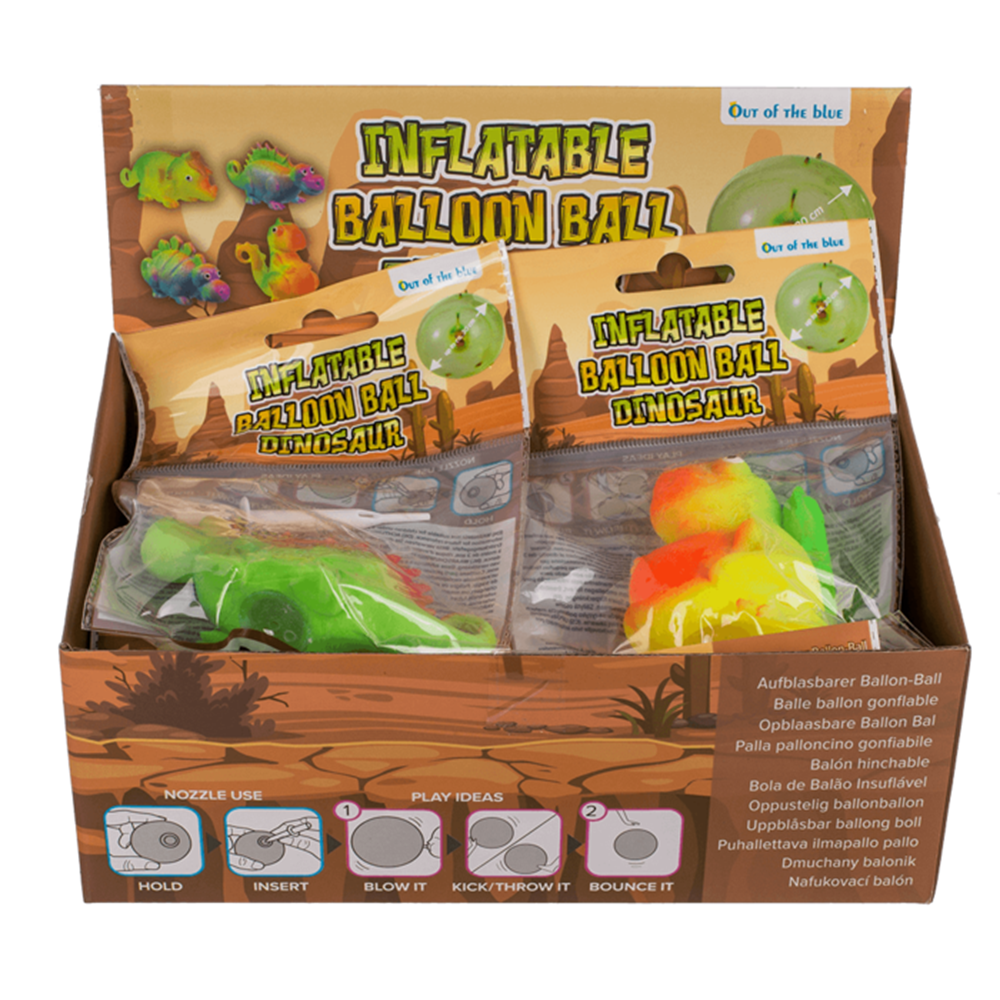 Dsp inflatable balloon ball, dinosaur. 4