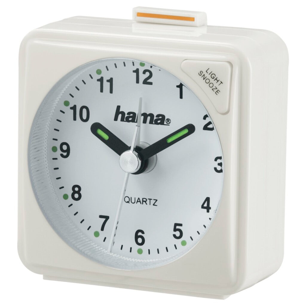 Hama potovalna budilka a50 bela