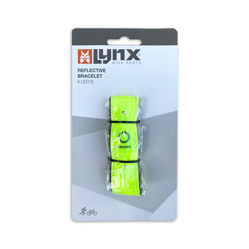 Lynx Reflexiounsarmband 4-LED