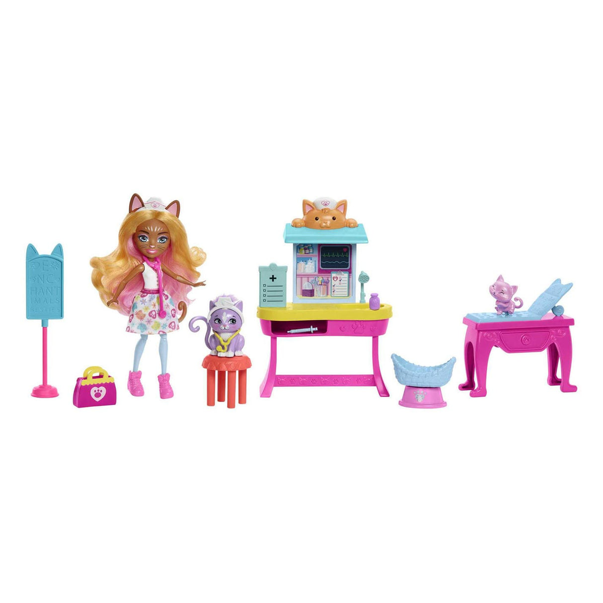 Mattel Enchantimals City Tails Doctor's Practice Speellet