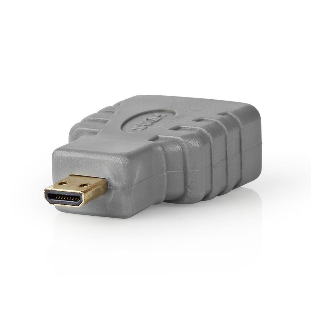 Bandridge BVP130 HDMI adaptér Mikrokonektor HDMI - samica HDMI sivá
