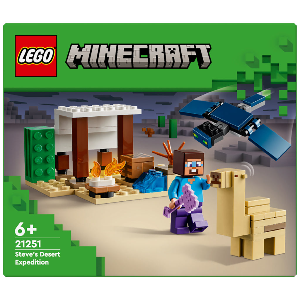 Lego Minecraft 21251 steve #039; Púštna expedícia