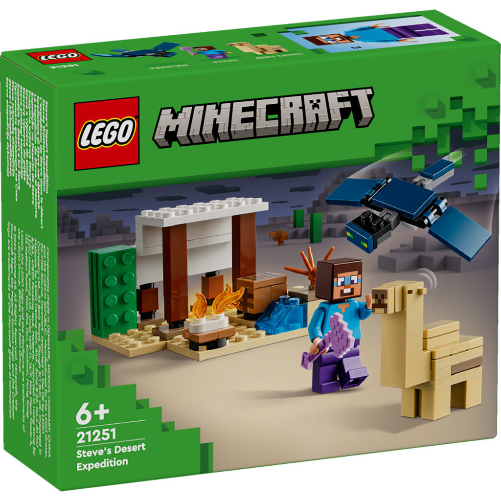 Lego Minecraft 21251 steve #039; Púštna expedícia