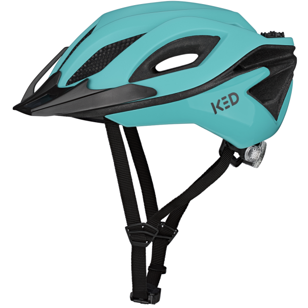 Ked cyklistická prilba spiri ii trend m (52-58cm) - matná zelená modrá