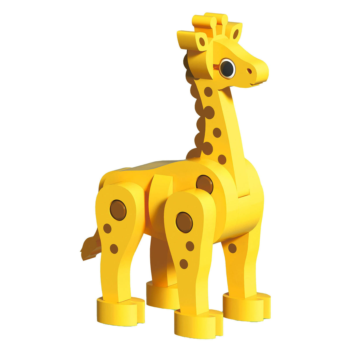 Foam building set 3D giraffe