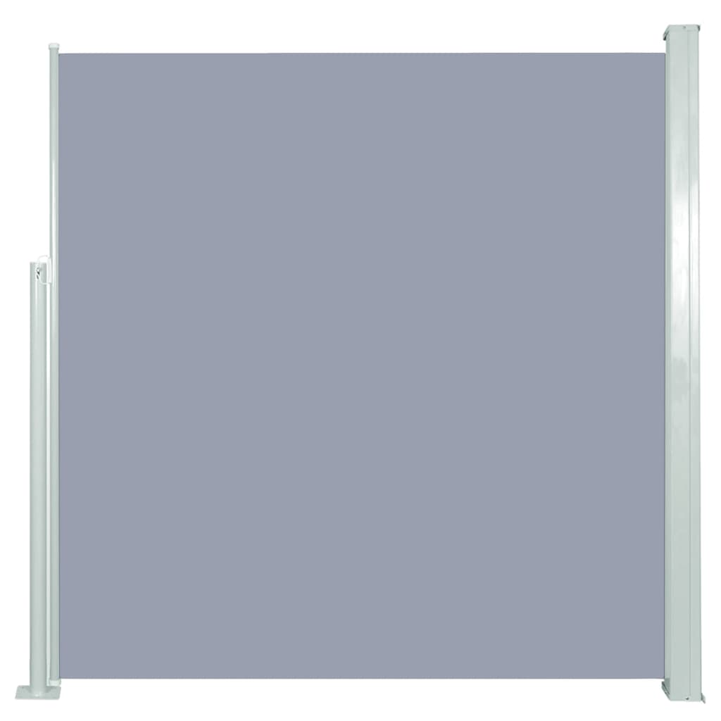 VidaXL Retractable Garden Screen 140x300 cm Gray