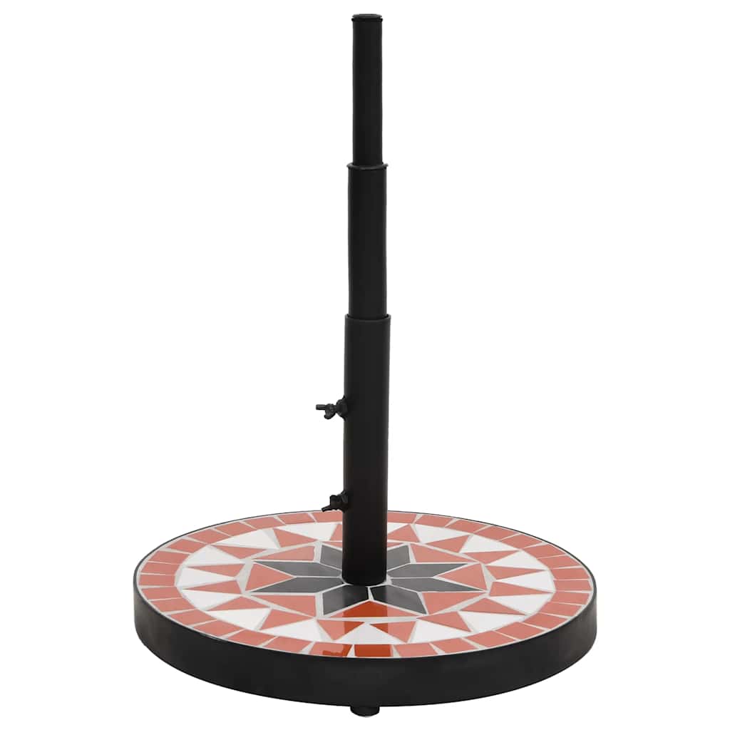 Vidaxx Parasol Base krog 12 kg terakote bela