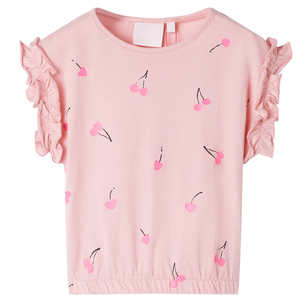 VidaXL Chemise enfant 128 rose clair