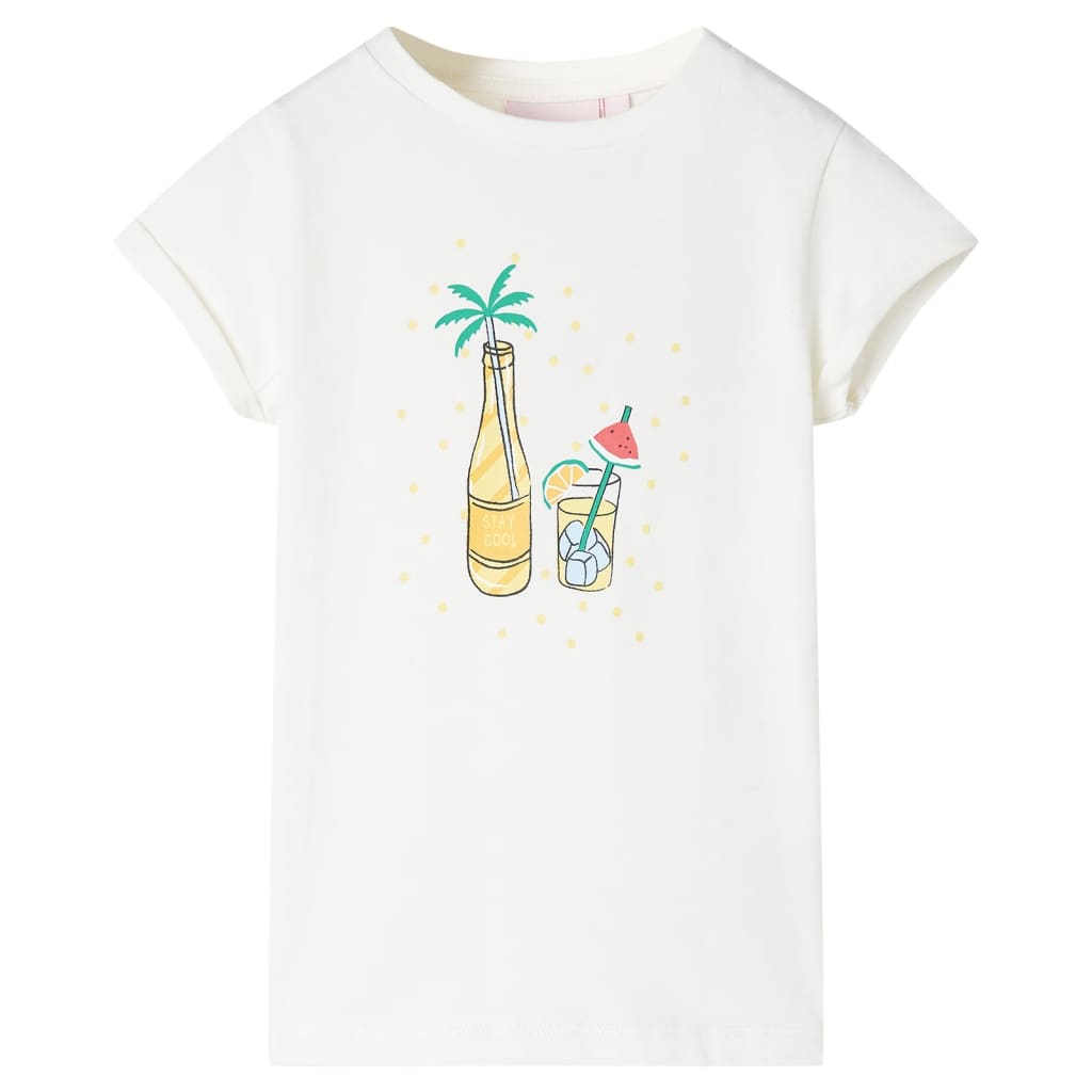 Chemise enfant VidaXL 116 écru
