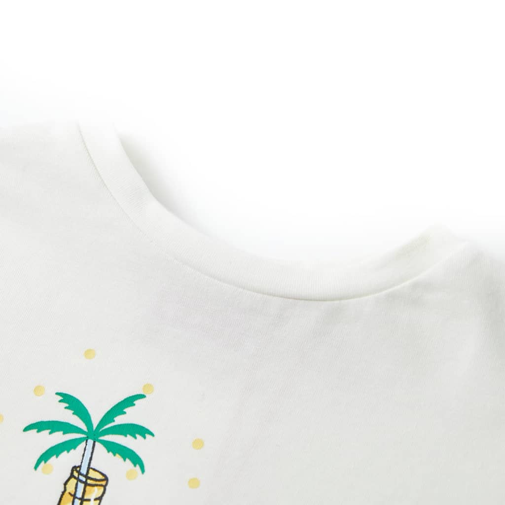 Chemise enfant VidaXL 116 écru
