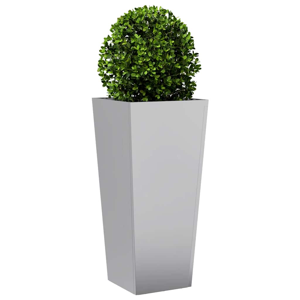Vidaxx planter 35x35x75 cm galvanized steel