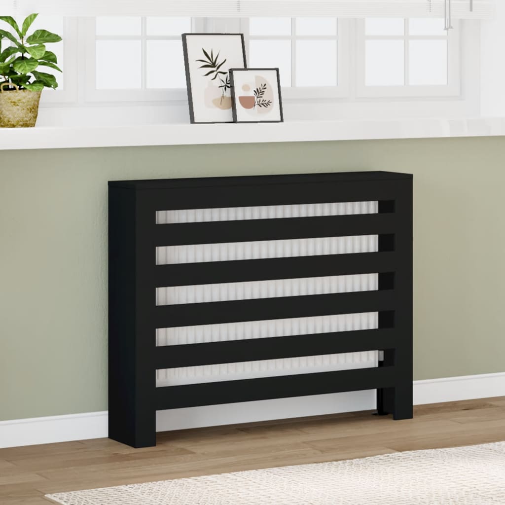 Vidaxx radiator casing 104x20x82 cm finished wood black
