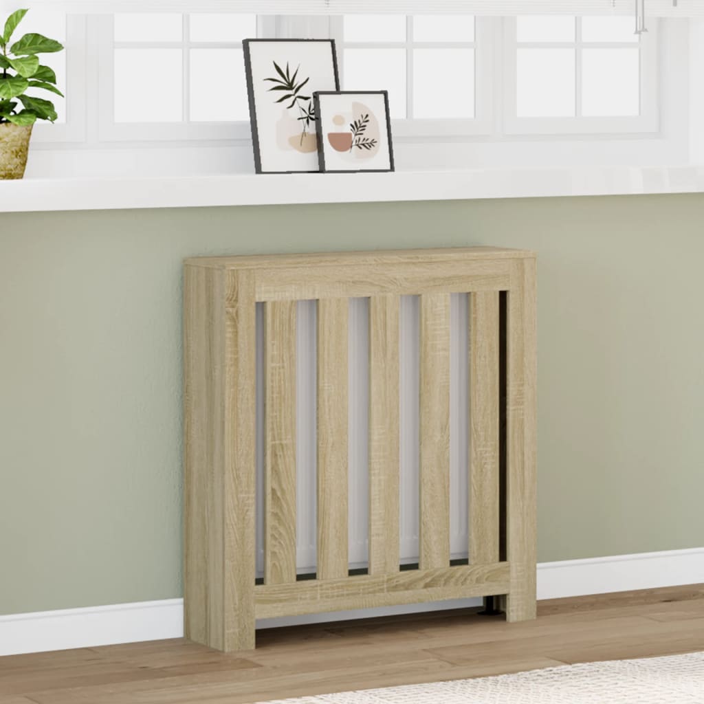 Vidaxx radiator casing 78x20x82 cm engineered wood sonoma oak-colored