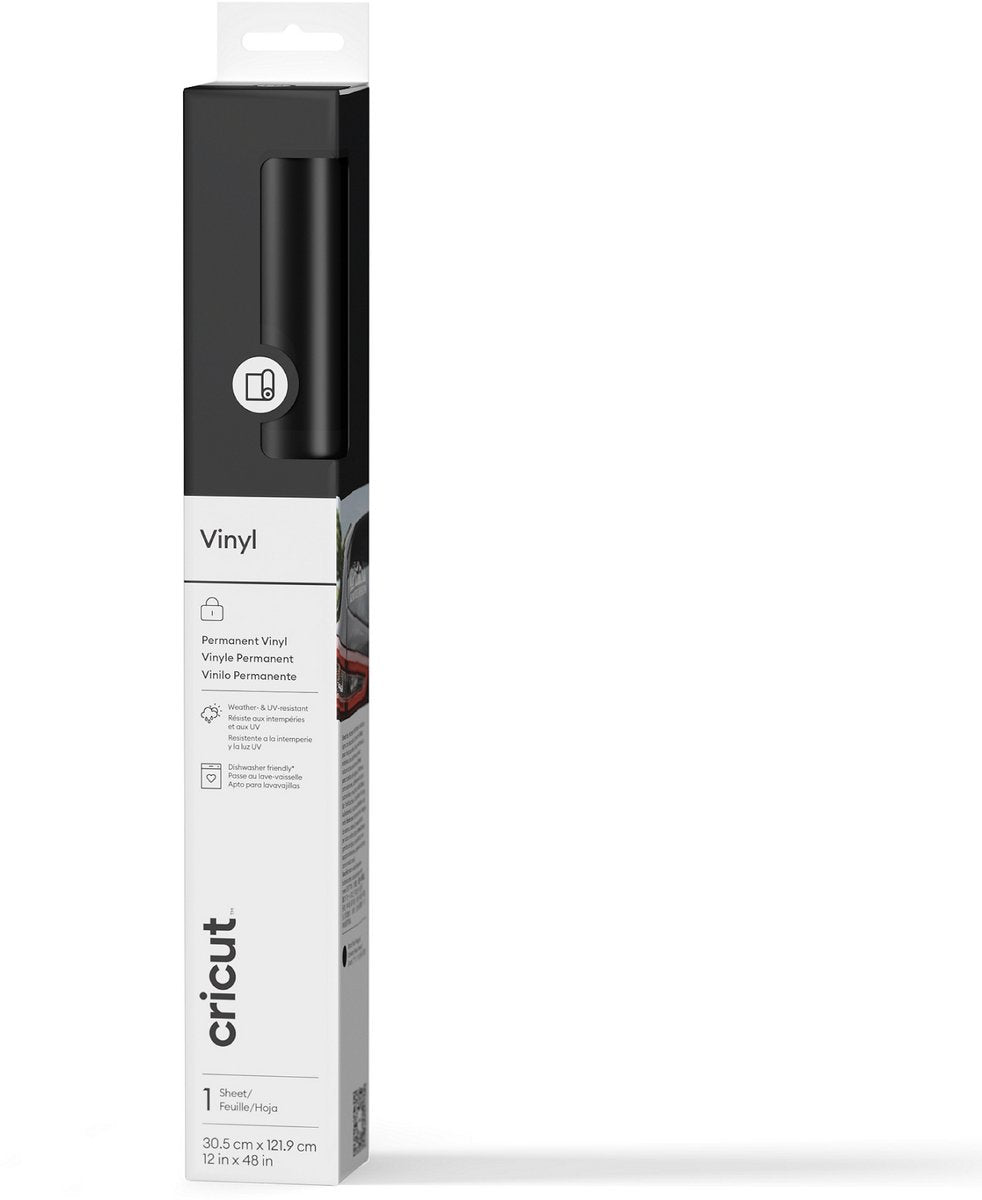 Cricut Premium Vinyl permanent 30x120cm - schwaarz