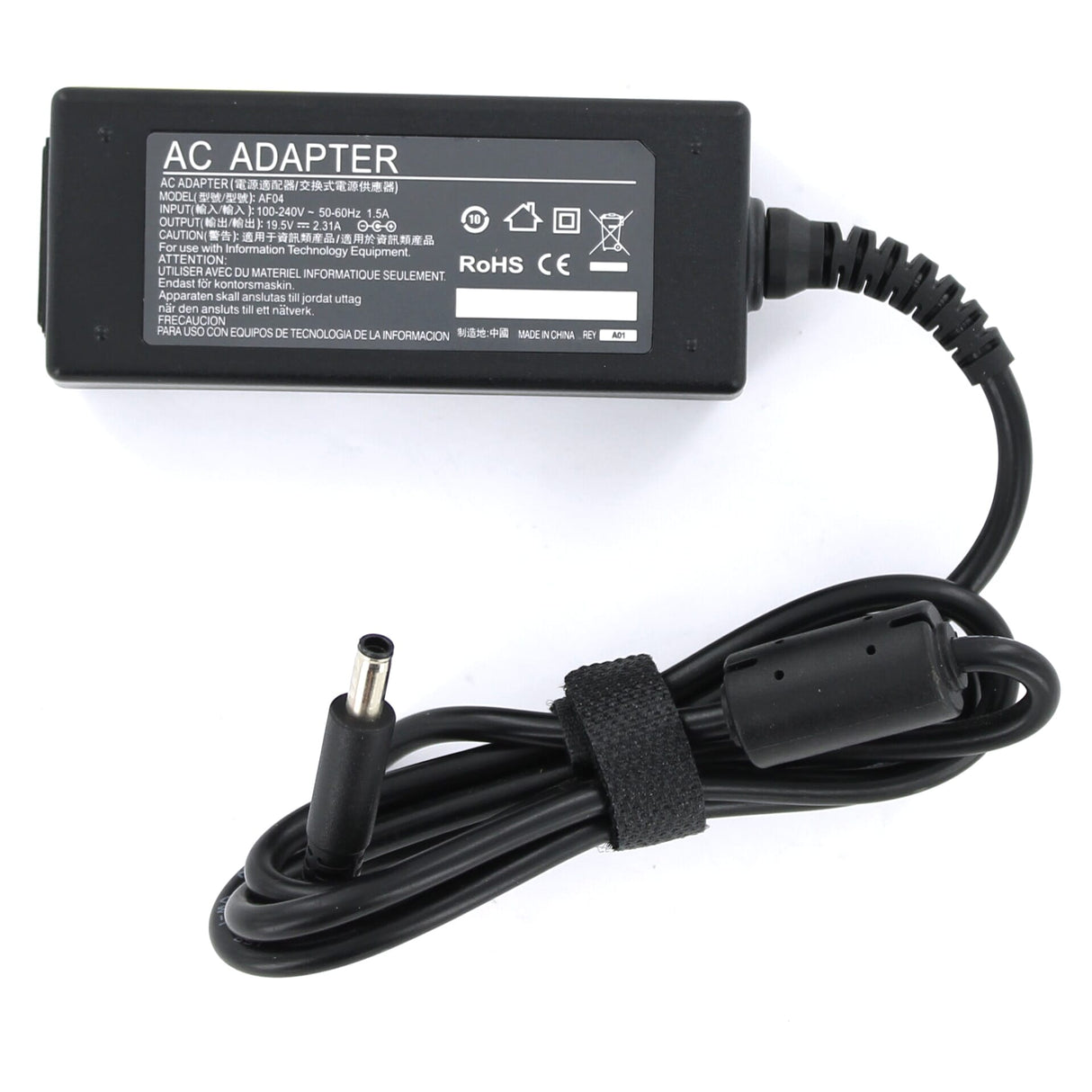 Ríomhaire glúine ac adapter 45w