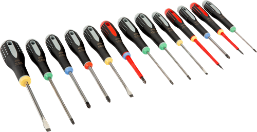 Bahco Screwdriver Set XL | Colored | BE-9875 - 13-piece