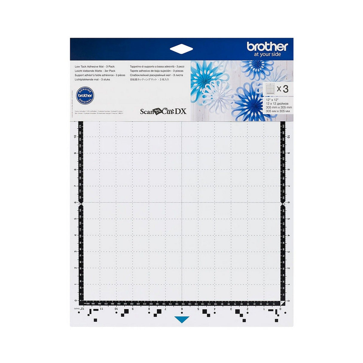Brother • ScanNCut Low Tack Adhesive Mat 3pcs