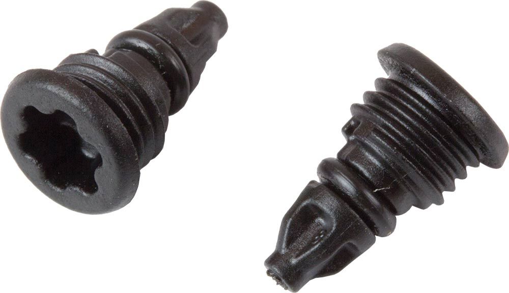 bleed screw for hydraulic oil reservoir black