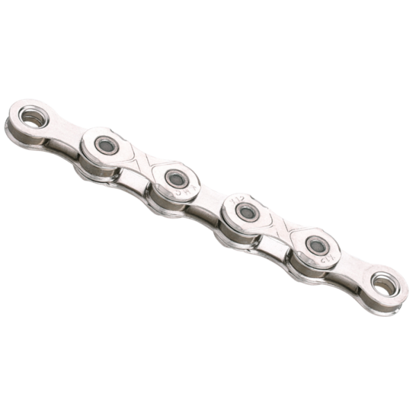 Kmc reťaz x12 12v 126l voskovaná strieborná