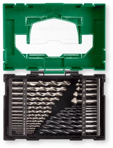 Hikoki accessories 29-piece drill and countersink set (box iii) - 40030031