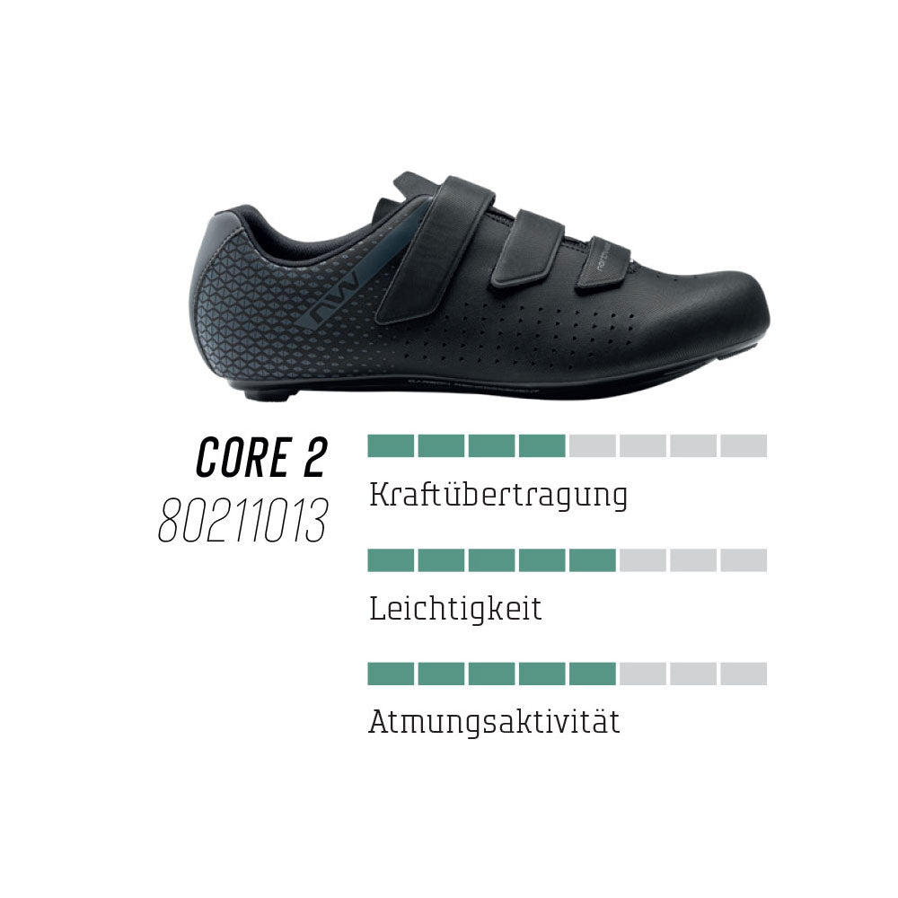 Northwave Core 2 - road bike shoes | 46
