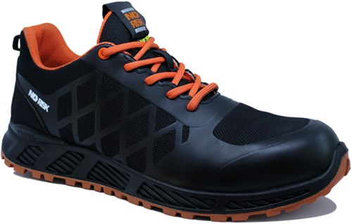 No Risk low-top sneaker Sooth S3 ESD orange - size 44 - 00.071.024.44