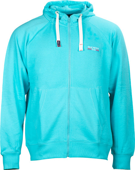 Rucanor Sky Sky Sweatvest Hooded Unlebrused Men Aqua Velikost m