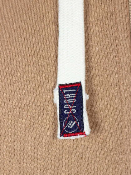Rucanor Sky Sweatvest Hooded Unbrushed Men Beige Velikost xxl