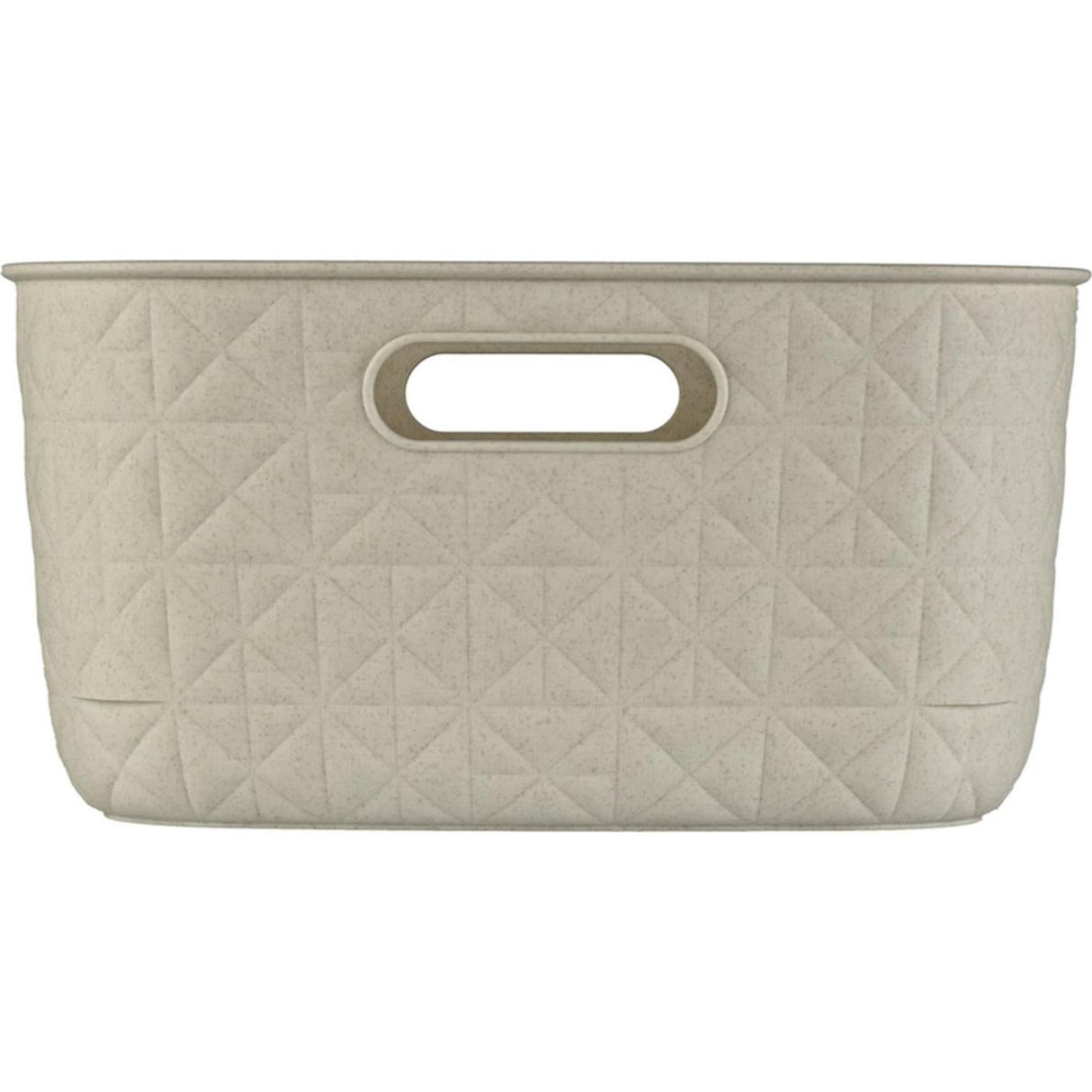 Curver Softex-Aufbewahrungskorb m – 12,5 l, Kreideweiß, 38 x 29 x 14 cm
