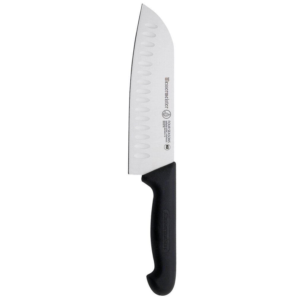 Messermeister four seasons santoku knife 18 cm stainless steel black