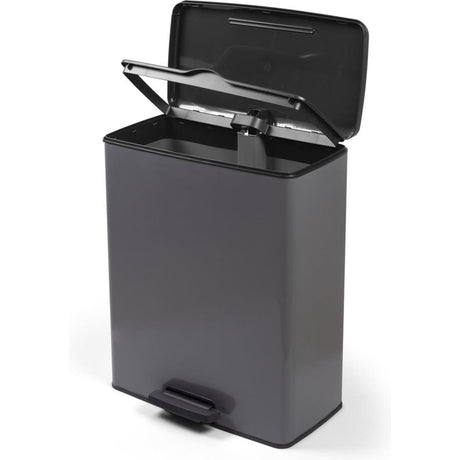 Curver decobin pedal bin 65l cool gray