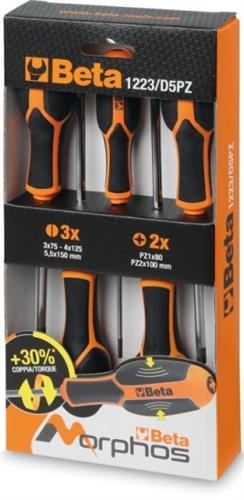 Beta screwdriver set 8pc 1223 d8p