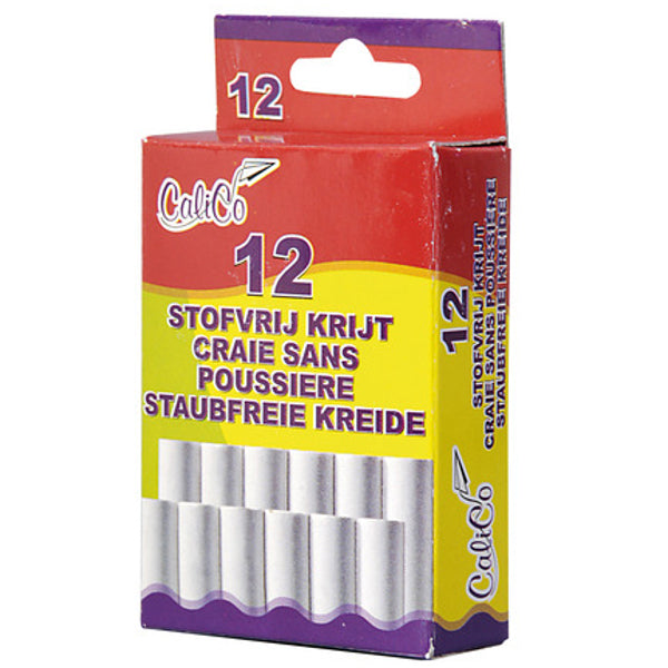 Produkter svart tavla kritvit 12 st