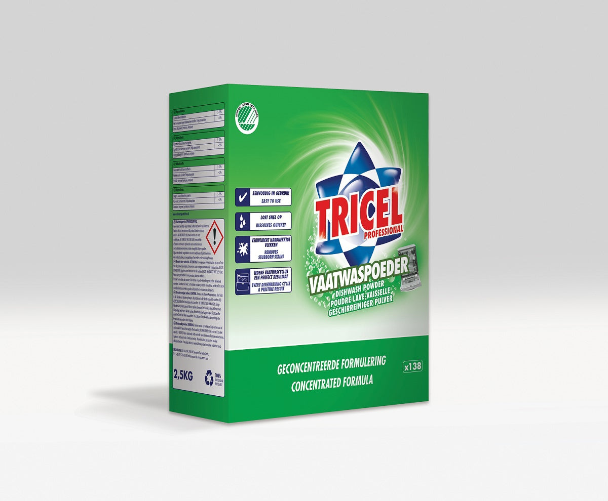 Produkty Tricel proszek do zmywarki eco 2 5kg