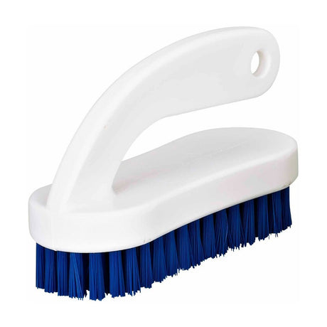 Falconbrush producten hygiene nagelborstel met handgreep blauw