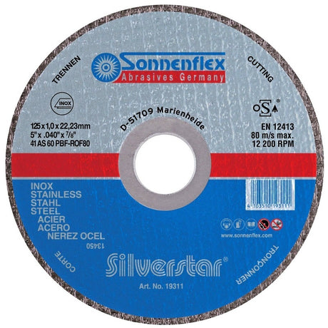 Products cutting disc thin metal 115x1x22mm